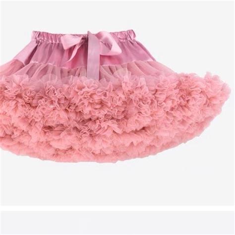 Tutu skirt in pink Waist is stretchy fit xs-m - Depop