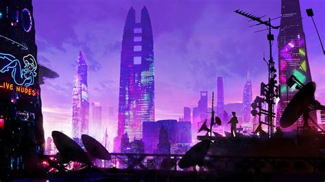 Unduh 4k cyberpunk city wallpaper Lengkap - 4Kwallpaperblue