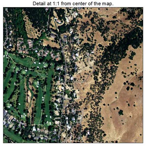 Aerial Photography Map of Green Valley, CA California