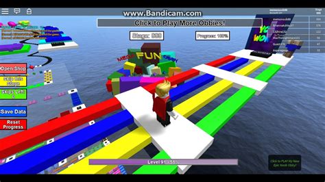 Roblox Obby Games