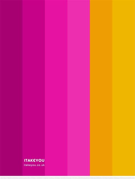 Magenta Color Scheme { Magenta and Mustard Yellow } | Color palette pink, Color palette yellow ...