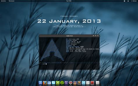 Arch Linux Gnome by OzimanHF on DeviantArt