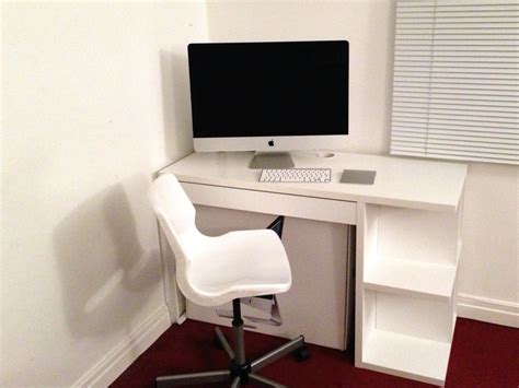 New iMac and Micke Desk | After getting a new 27" iMac I fel… | Flickr