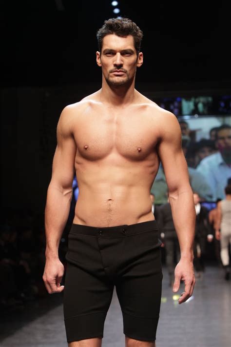 The Evolution of the Ideal Male Body Type For Modeling | David Gandy Interview | POPSUGAR Beauty ...