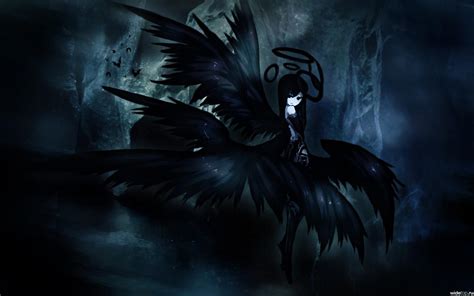 Dark Angel Anime Girl Wallpapers - Top Free Dark Angel Anime Girl Backgrounds - WallpaperAccess