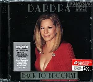 Amazon.com: Barbra Streisand : Back To Brooklyn (CD+DVD) Deluxe Edition ...