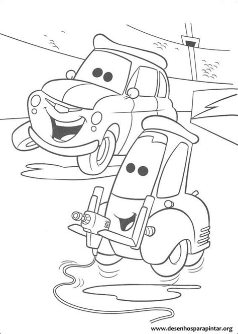 Carros Disney Pixar Desenhos Para Imprimir Colorir E Pintar Do - PDMREA