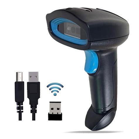 2D QR Code Scanner Wireless, Rabitpos Automatic Barcode Scanner for POS ...