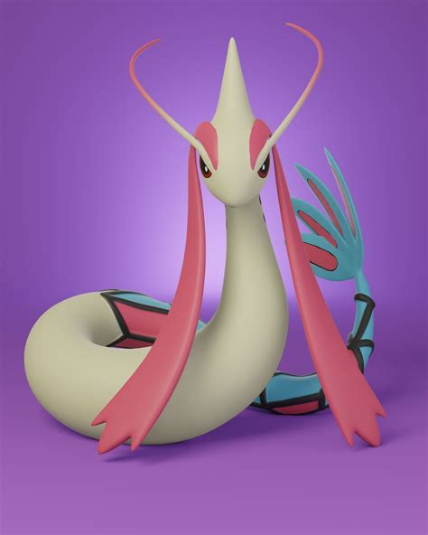 pokemon feebas evolution pack 3D model 3D printable | CGTrader