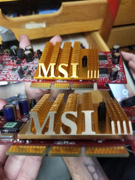 Old MSI graphics cards with a cool heatsync : pcmasterrace