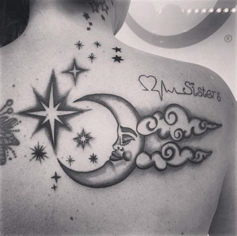 Top 50+ Best Moon and Stars Tattoo Ideas – [2021 Inspiration Guide ...