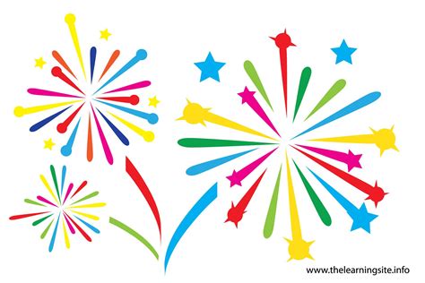 Fireworks clip art fireworks animations clipart 2 image #4113 | Machine quilting patterns, Free ...