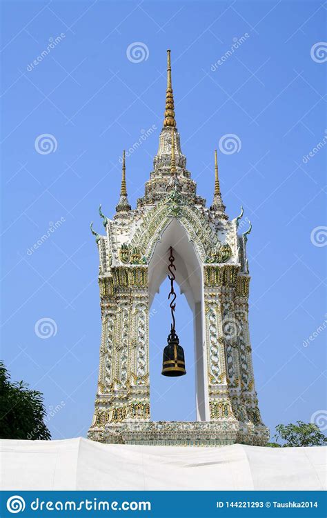 07 February 2019, Bangkok, Thailand, Wat Pho Temple Complex. Buddhist Stupas and Architectural ...