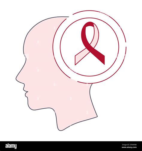 Oral cancer awareness ribbon icon Stock Vector Image & Art - Alamy