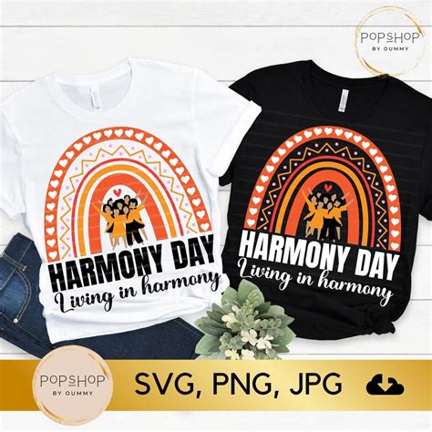 Harmony Day 2024 SVG, Living in Harmony Svg, Australian Day Svg ...