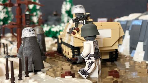 LEGO WW2 Battle of the Bulge MOC - YouTube