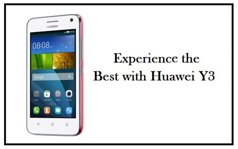 Huawei Y3-A Splendid Entry-level Smartphone - PhoneWorld