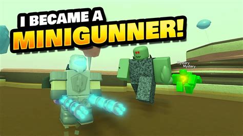 I Became a Minigunner from TDS! - YouTube