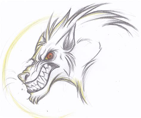 A Werewolf Sketch by Zimnaya on DeviantArt