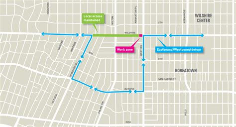 10-day street closure on Wilshire at Western for Purple Line Extension work | The Source