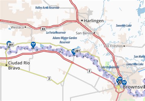 MICHELIN Los Indios map - ViaMichelin