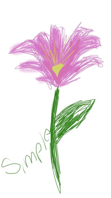 simple flower sketch by comicbooknerd4679 on DeviantArt