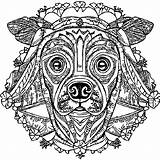 Dog Coloring Page · Creative Fabrica sketch template
