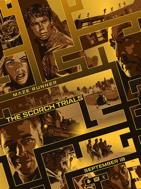 MAZE RUNNER – THE SCORCH TRIALS. | Poster By Thedarkinker