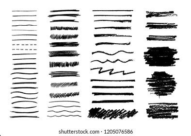 3 Pencil Brushes - Photoshop brushes