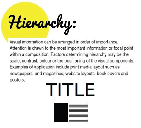 Pin on Hierarchy Art.... | Graphic design activities, Hierarchy ...