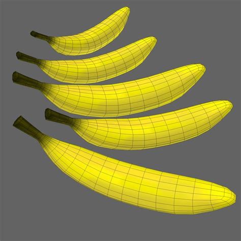 Banana 3D Models for Download | TurboSquid