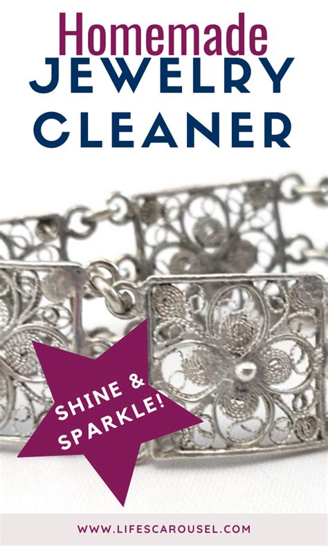 DIY Jewelry Cleaner - Sparkling Silver Without Scrubbing! - [Full ...