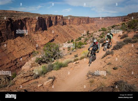 Porcupine Rim trail, Moab, Utah Stock Photo - Alamy