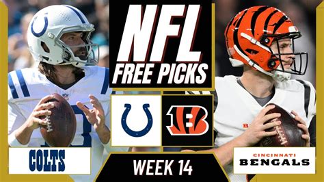 COLTS vs. BENGALS NFL Picks and Predictions (Week 14) | NFL Free Picks ...