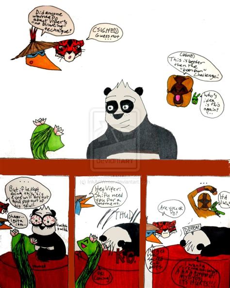 Po and Viper's Staring Contest - Kung Fu Panda Fan Art (26433784) - Fanpop