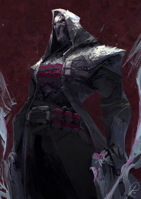 ArtStation - Overwatch Reaper Fanart