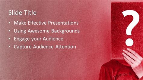 Free Q&A PowerPoint Template - Free PowerPoint Templates