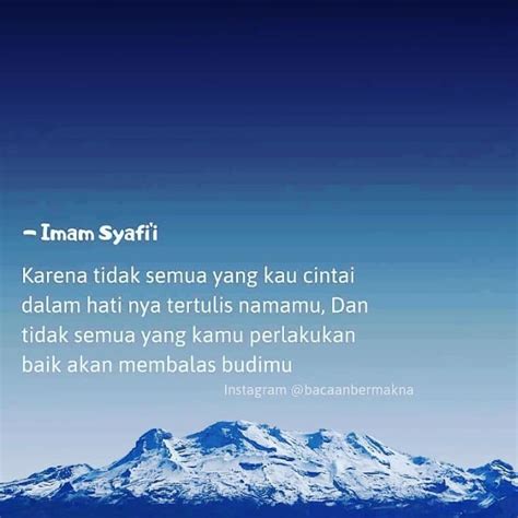 Kumpulan Kata-Kata Mutiara Imam Syafi'i yang Menyentuh Hati