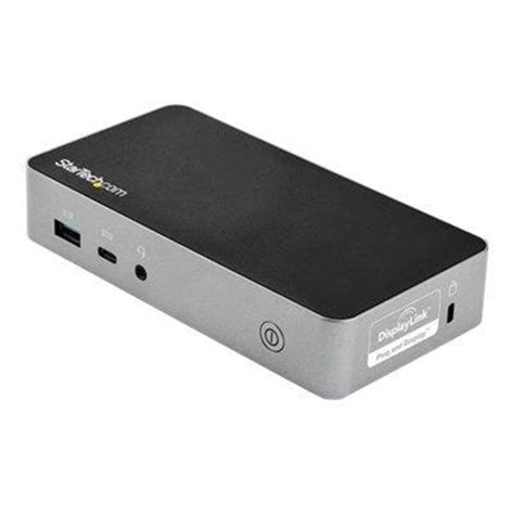 StarTech.com Dual HDMI Monitor USB-C Docking Station w/ 60W Power ...