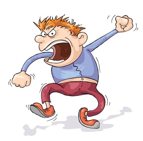 Screaming Anger Cartoon Clip art - Angry man png download - 640*630 - Free Transparent Screaming ...