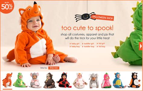 Carter's Halloween Sale! All Halloween Up To 50% Off + Enjoy An Extra ...