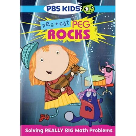 Peg + Cat: Peg Rocks (DVD) - Walmart.com