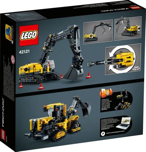 LEGO Technic 42121 Excavator Review | The Lego Car Blog