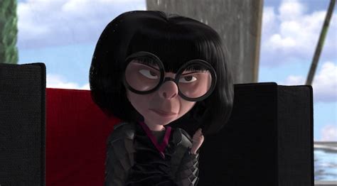 Edna Mode - Portrait du Personnage Pixar des Indestructibles