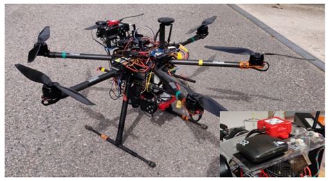 Custom-built drone with a Tarot T960 frame. The multispectral camera ...