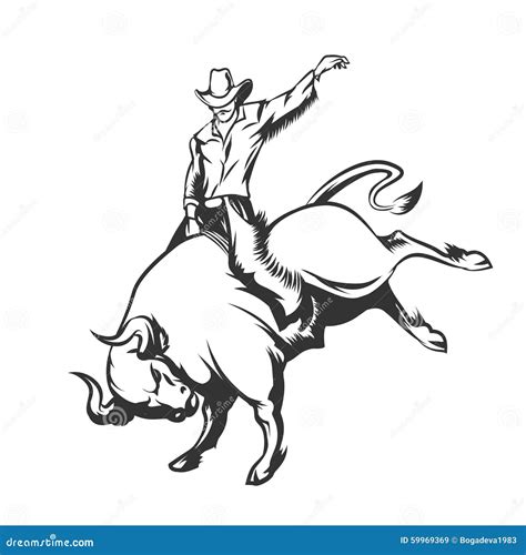 Rodeo Stock Vector - Image: 59969369