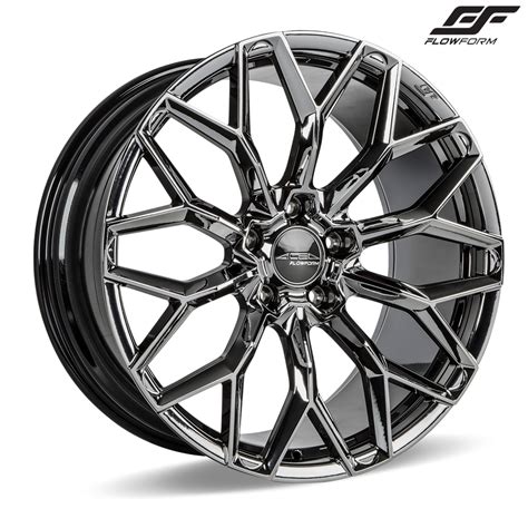 ACE ALLOY FLOWFORM AFF03 | Truck rims and tires, Black and chrome rims ...