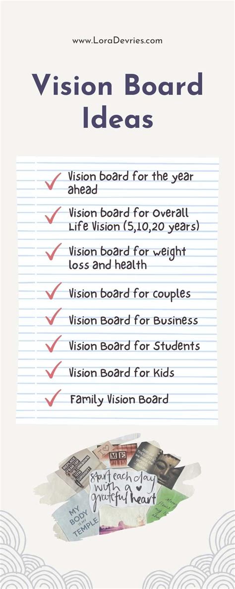 11 Vision Board Ideas To Help You Achieve Your Goals