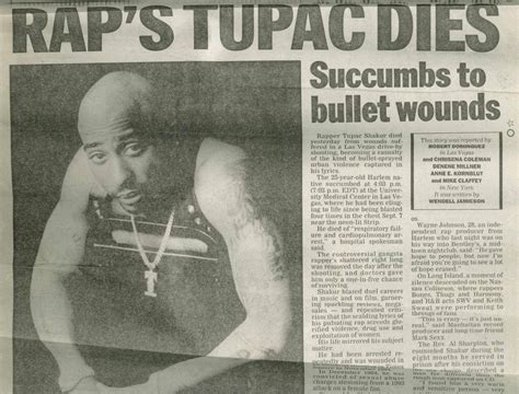TUPAC SHAKUR DEAD | Tupac, Tupac makaveli, Tupac shakur