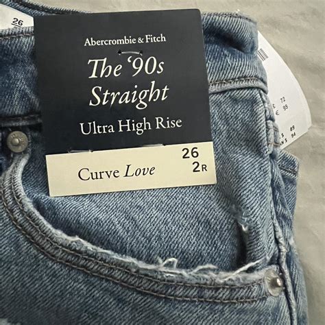 Abercrombie curve love jeans. Size 26r - Depop